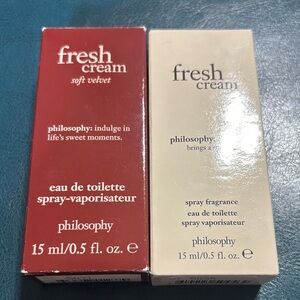 Philosophy Fresh Cream Eau de Toilette Duo